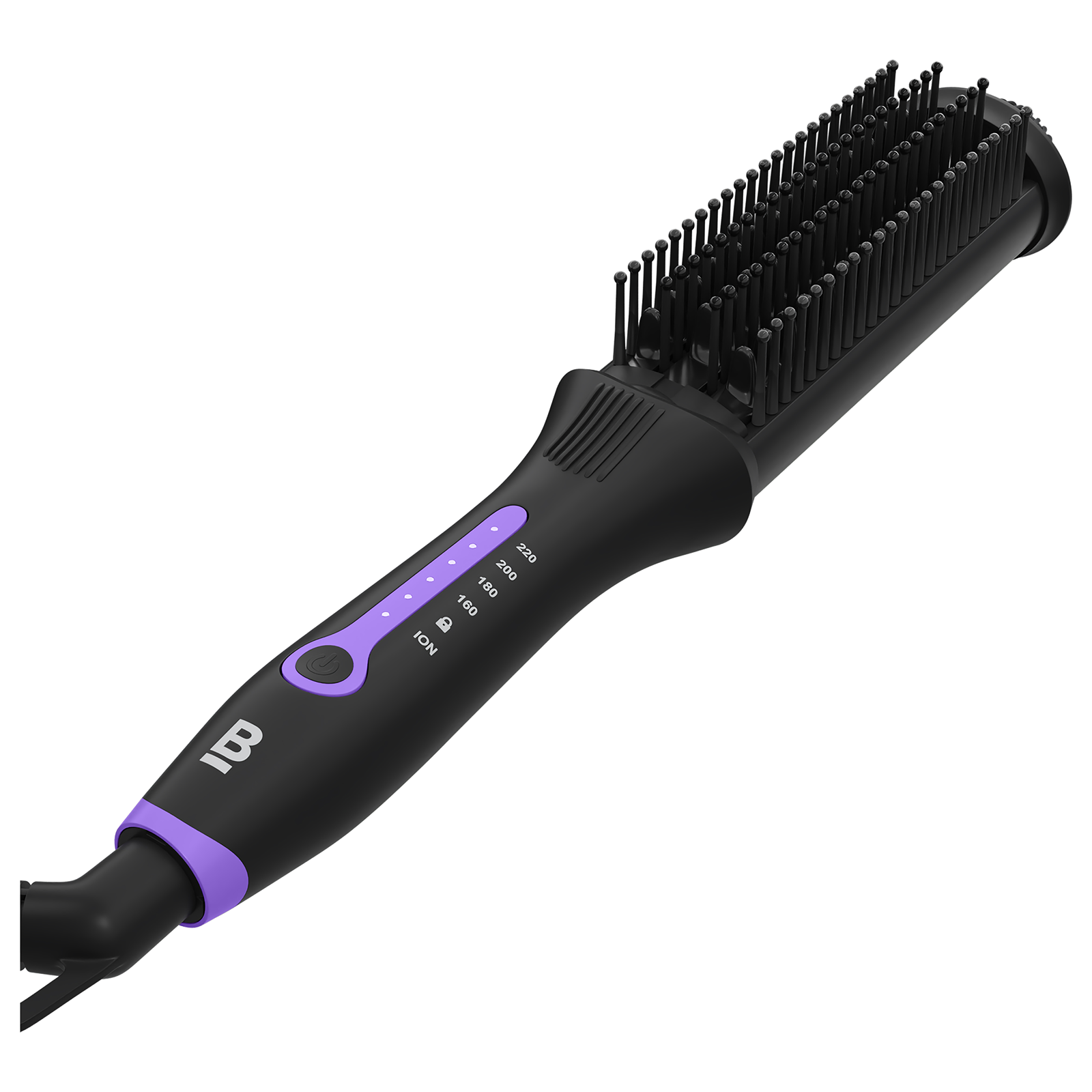 Buy Bblunt Pro Hair Straightening Brush With Ionic Technology (Black ...